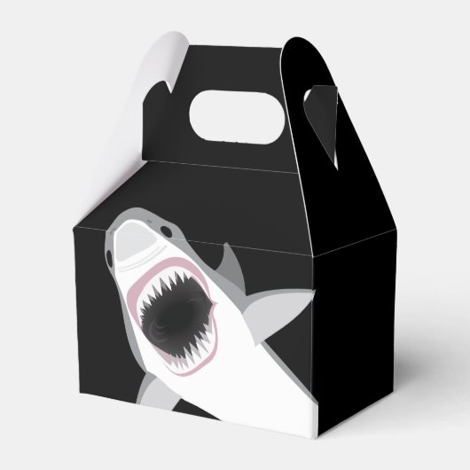 Funny Shark Attack Geschenkschachtel (Vorderseite)