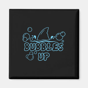 Funny Shark bläst Haie Liebhaber Urlaub Fami Magnet