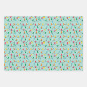 Funny Shark Christmas Geschenkpapier Set (Vorderseite 2)