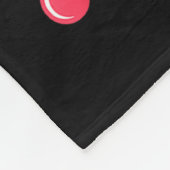 Funny Shark Christmas Tree Fleecedecke (Ecke)