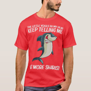 Funny Shark Design für Männer Frauen Weiße Haie Lo T-Shirt