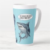 Funny shark diver lunch time :nice bubbles bro milchtasse (Rechte Ecke)