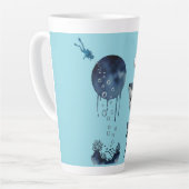 Funny shark diver lunch time :nice bubbles bro milchtasse (Linke Ecke)