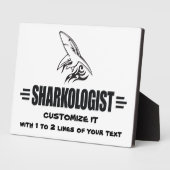Funny Shark Fotoplatte (Seite)