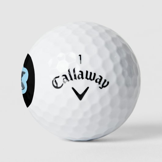Funny Shark Golf Balls Golfball (Logo)