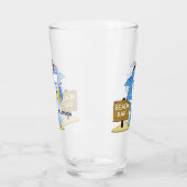 Funny Shark individuelle Name Pint Glas (Links)