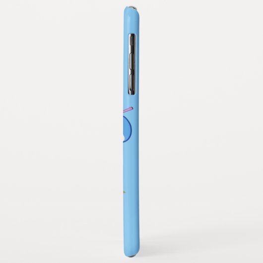 Funny Shark individuelle Name Telefongehäuse Case-Mate iPhone Hülle (Hinten/Links)