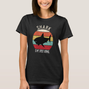 Funny Shark ist mein Geist Animal Men Frauen Boys  T-Shirt