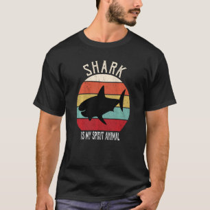 Funny Shark ist mein Geist Animal Men Frauen Boys T-Shirt