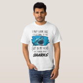 Funny Shark Lover T-Shirt (Vorne ganz)
