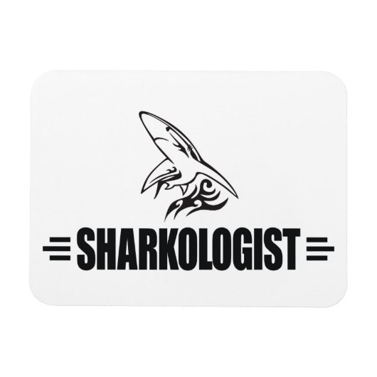 Funny Shark Magnet (Horizontal)