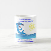 Funny Shark Motivierend Kaffeetasse (Mittel)