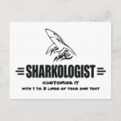 Funny Shark Postkarte (Vorderseite)