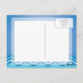 Funny Shark Postkarte (Rückseite)