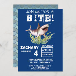 Funny Shark schließt sich uns für eine Bite Boys B Einladung