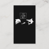 Funny Shark Spaß Scuba Diver Joke Visitenkarte (Vorderseite)