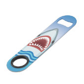 Funny Shark Speedflaschenöffner (Vorderseite Schrägansicht)