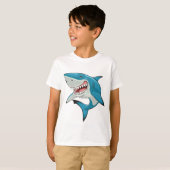Funny Shark T-Shirt (Vorne ganz)
