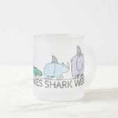 Funny Shark Week Coffee Tasse (VorderseiteRechts)