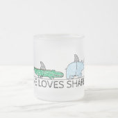 Funny Shark Week Coffee Tasse (Mittel)