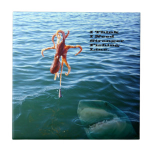 Funny Shark Will Octopus, Fliese