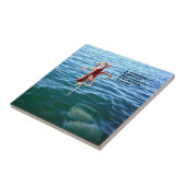 Funny Shark Will Octopus, Fliese (Seite)