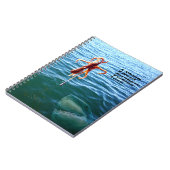 Funny Shark Will Octopus, Notizblock (Linke Seite)