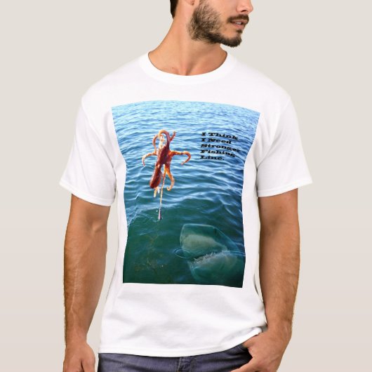 Funny Shark Will Octopus, T-Shirt (Vorderseite)