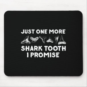 Funny Shark Zähne Design für Männer Frauen Hais Zä Mousepad