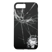 Funny Shattered Glass Joke Case-Mate iPhone Hülle (Rückseite)