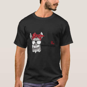 Funny She is a Bad Mama Llama Gift T-Shirt
