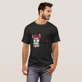 Funny She is a Bad Mama Llama Gift T-Shirt (Vorne ganz)