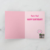 Funny Sheep 50 & Fabulous Geburtstag Karte (Innenseite)