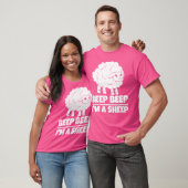 Funny Sheep Bauer Beep Beep Ich bin ein Schafe T-Shirt (Unisex)