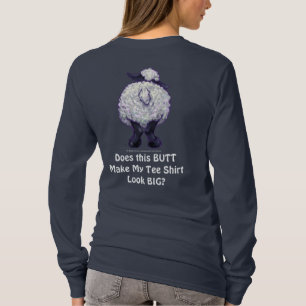 Funny Sheep Big Hintern T - Shirt