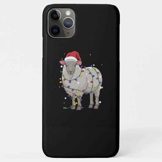 Funny Sheep Christmas Santa Claus Gift Case-Mate iPhone Hülle (Rückseite)