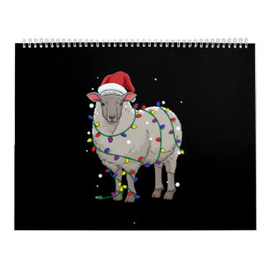 Funny Sheep Christmas Santa Claus Gift Kalender