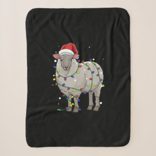 Funny Sheep Christmas Santa Claus Gift Sherpadecke