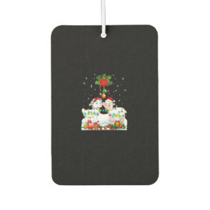 Funny Sheep Christmas Tree Xmas Animal Gift Autolufterfrischer