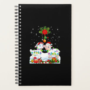 Funny Sheep Christmas Tree Xmas Animal Gift Planer