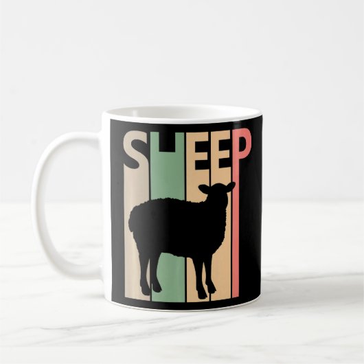 Funny Sheep Costume Kaffeetasse (Links)