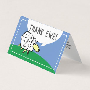 Funny Sheep Design Danke Ewe Pub