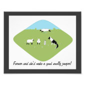 Funny Sheep Fotodruck (Vorne)