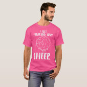 Funny Sheep für Bauern und Schafliebhaber T-Shirt (Vorne ganz)