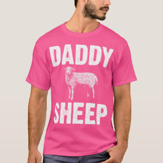 Funny Sheep für Vater Vater Eigentümer Flock Viehz T-Shirt