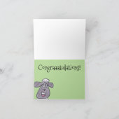 Funny Sheep gratulation Card Karte (Innenseite)