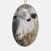 Funny Sheep Keramikornament (Links)