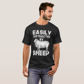 Funny Sheep Lover Bauer Niedlicher Tiere Landwirts T-Shirt (Vorne ganz)