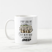 Funny Sheep Lover Tasse (Links)