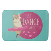 Funny Sheep Message - Dance about It 1 Badematte (Vorderseite)